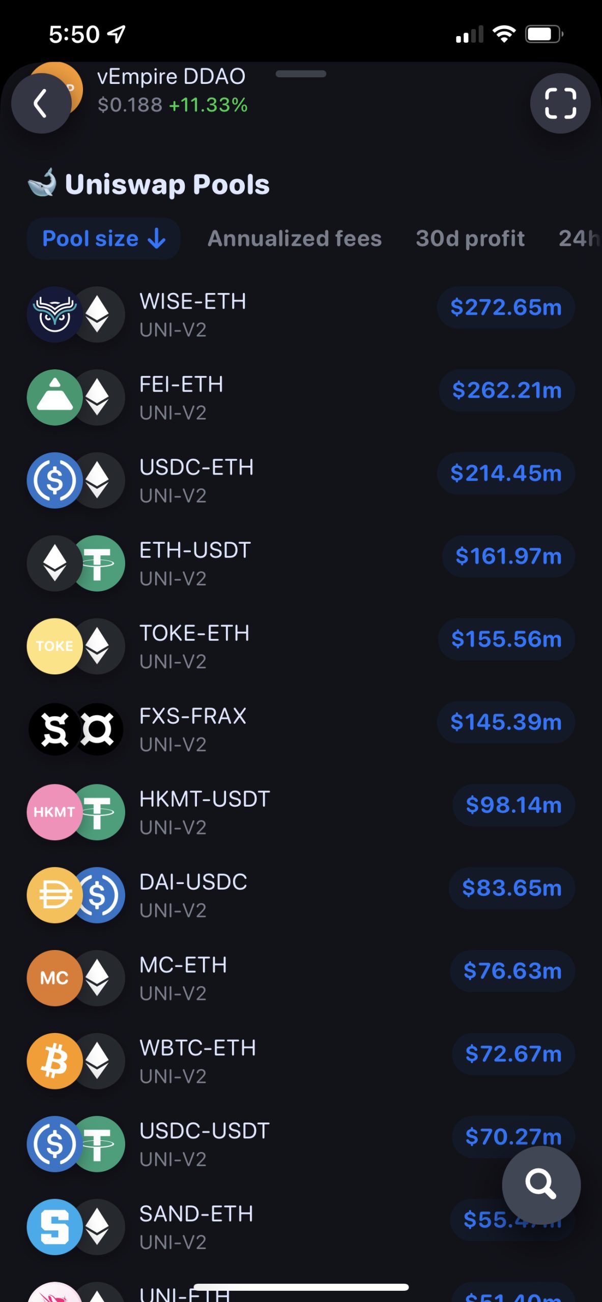 Rainbow Wallet DeFi features and token swapping interface
