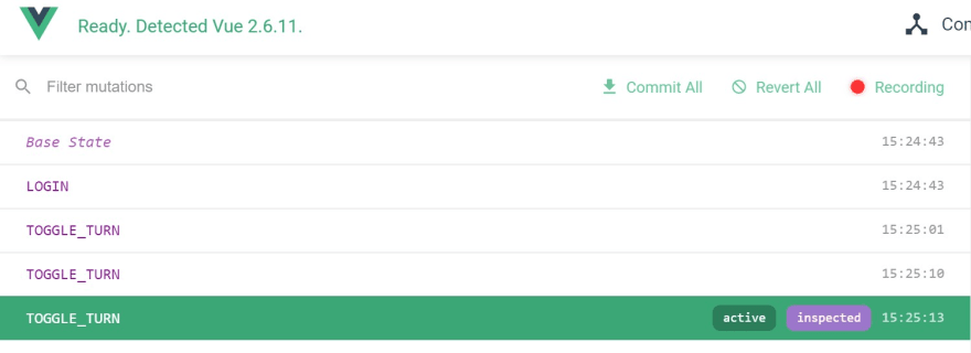 Vuex DevTool Browser Environment